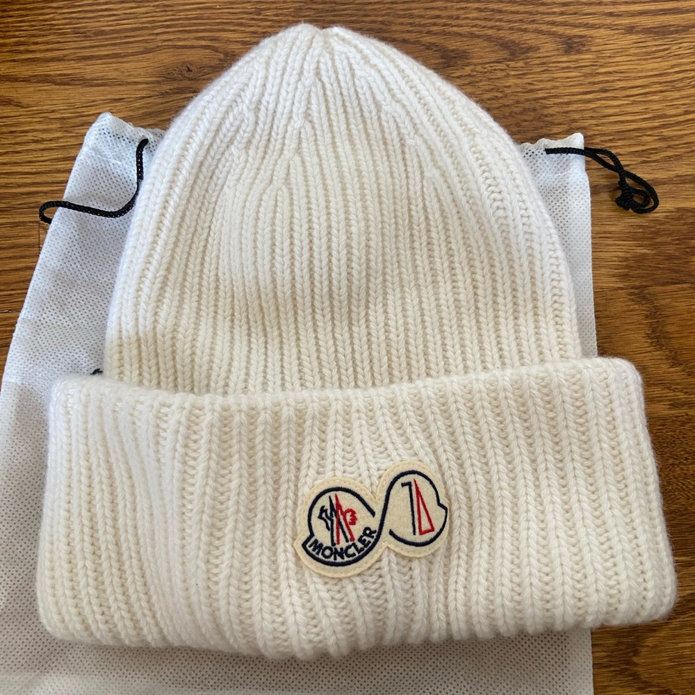 Moncler Unisize Wool Beanie 70th anniversary Limited edition
